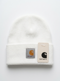 Carhartt Classic White Unisex Knit Beanie Hat