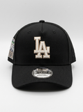 New Era 9FORTY Los Angeles Dodgers Black Adjustable Cap