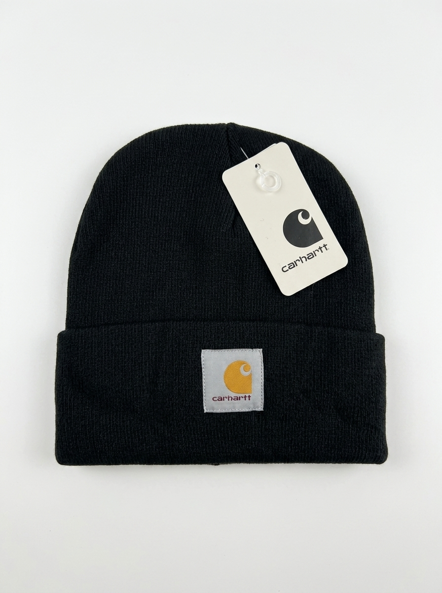 Carhartt Men's Knit Cuffed Beanie - Classic Black