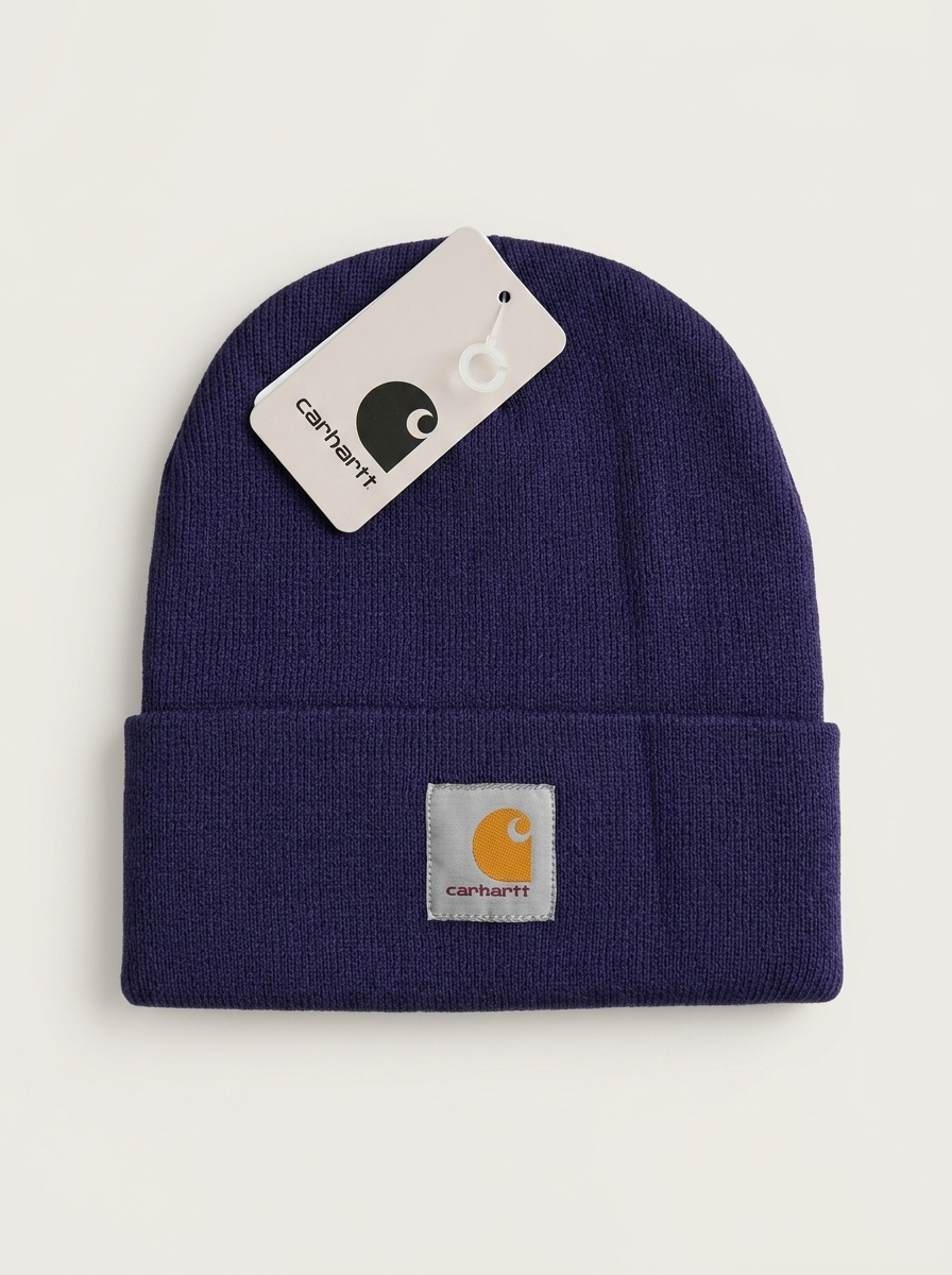 Carhartt Men's Knit Cuffed Beanie – Classic Dark Navy