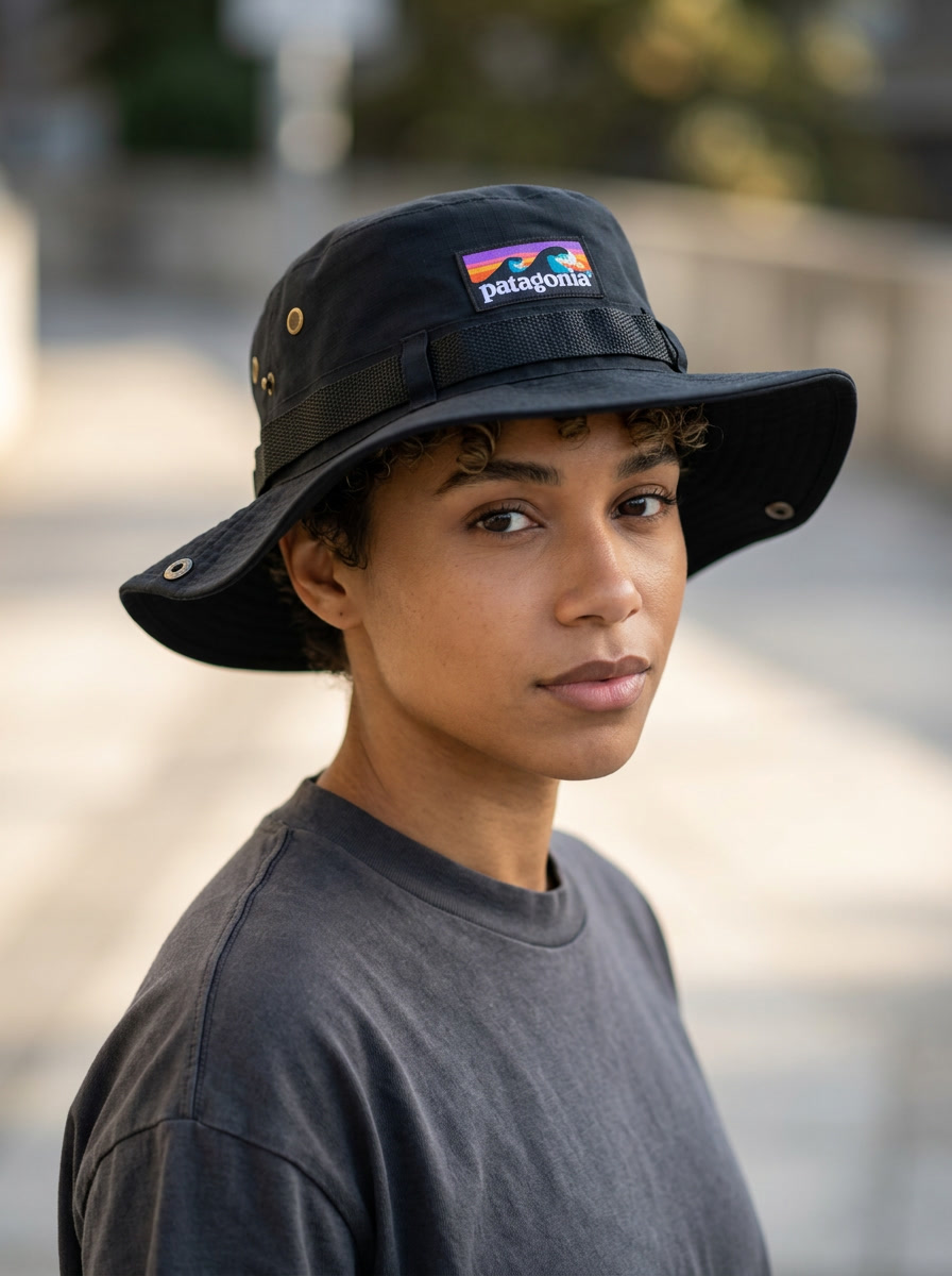 Patagonia Baggies Brimmer Hat Black