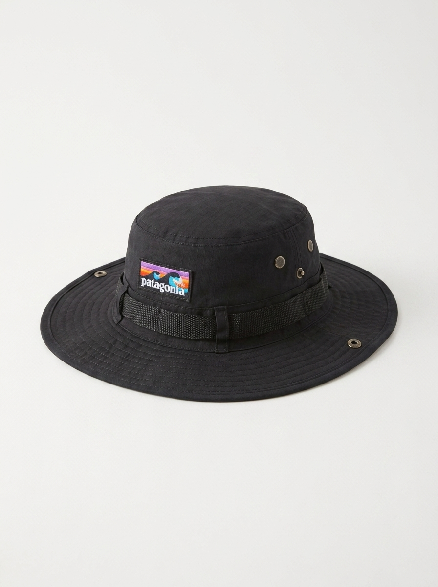 Patagonia Baggies Brimmer Hat Black