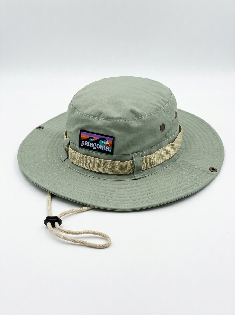 Patagonia Wave Logo Boonie Hat Sage Green