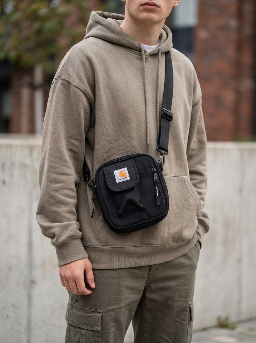Carhartt WIP Essentials Small Crossbody Bag Black