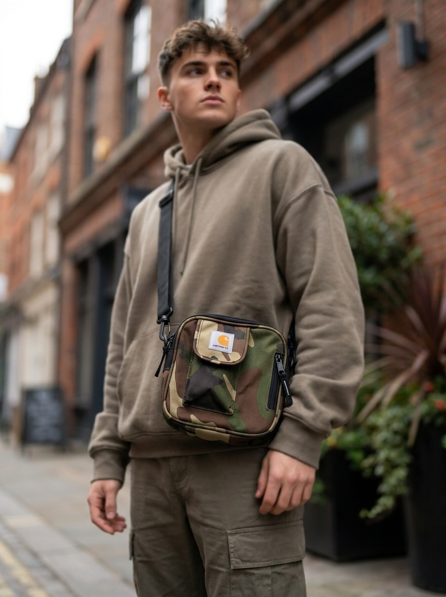 Carhartt Camouflage Crossbody Shoulder Bag