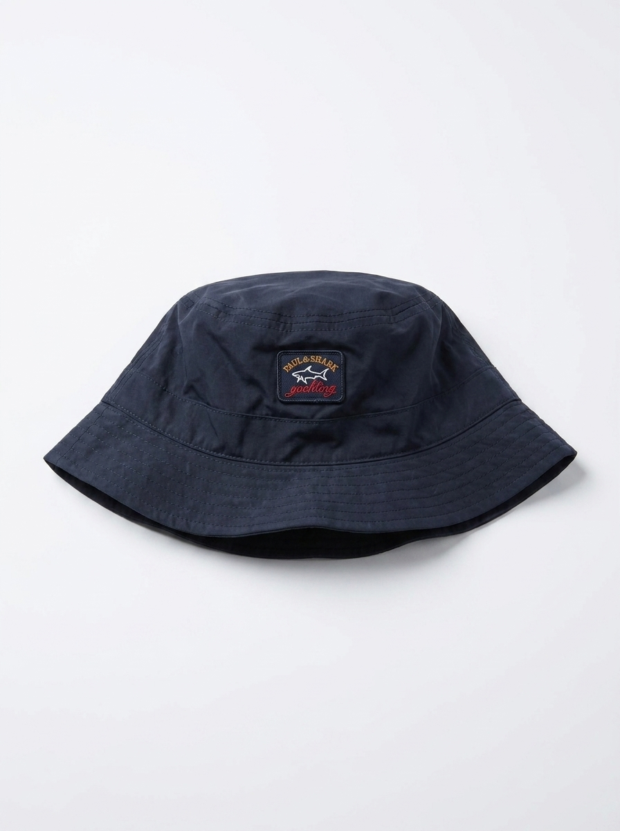 Paul & Shark Yachting Navy Blue Bucket Hat