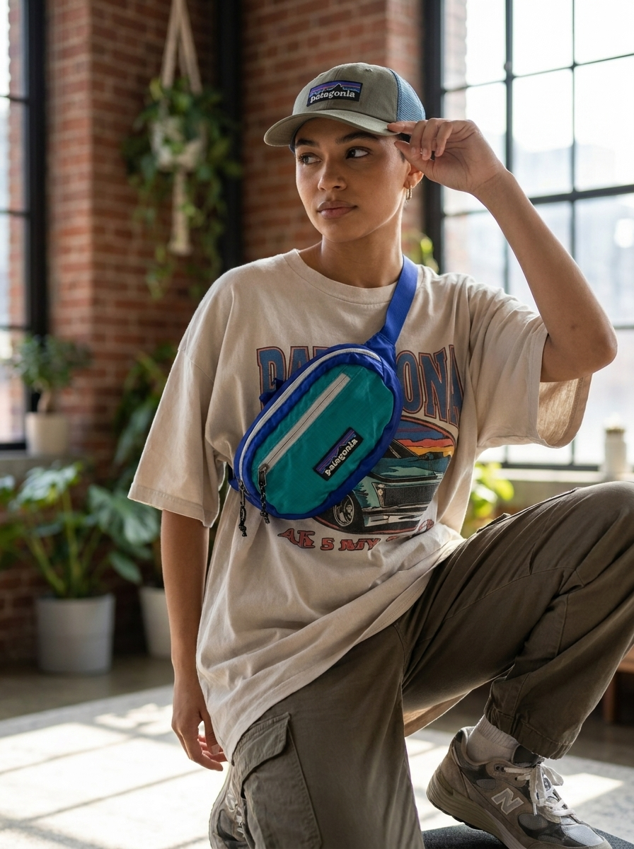 Patagonia Ultralight Black Hole Mini Hip Pack - Blue/Teal