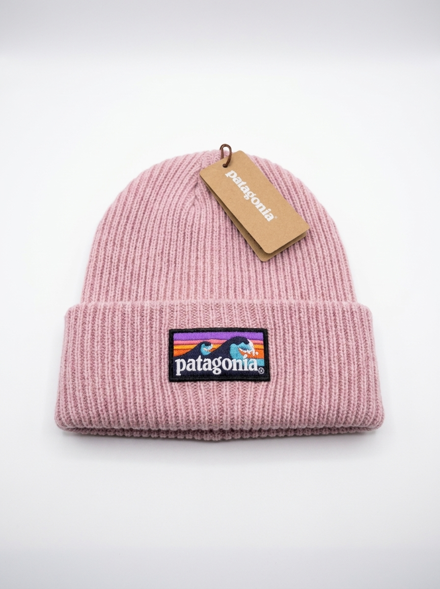 Patagonia Brodeo Beanie – Rosewood Pink