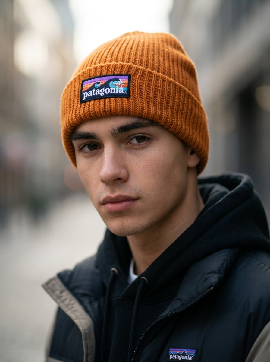 Patagonia Everyday Beanie – Ochre Orange