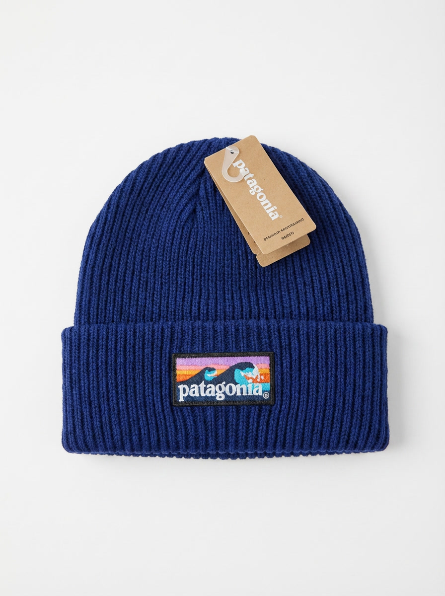 Patagonia Fisherman's Rolled Beanie Classic Navy
