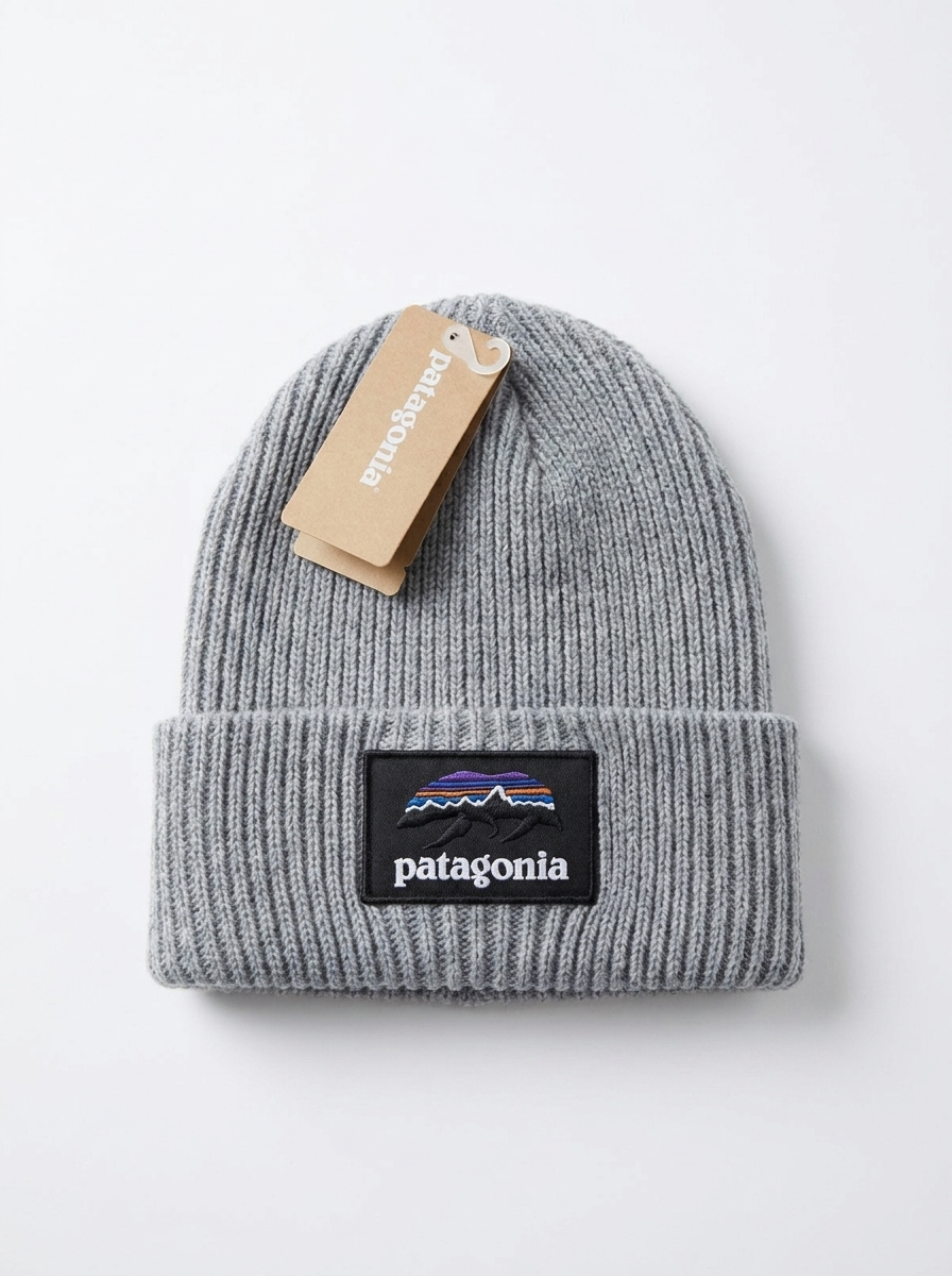 Patagonia Everyday Ribbed Knit Beanie Grey
