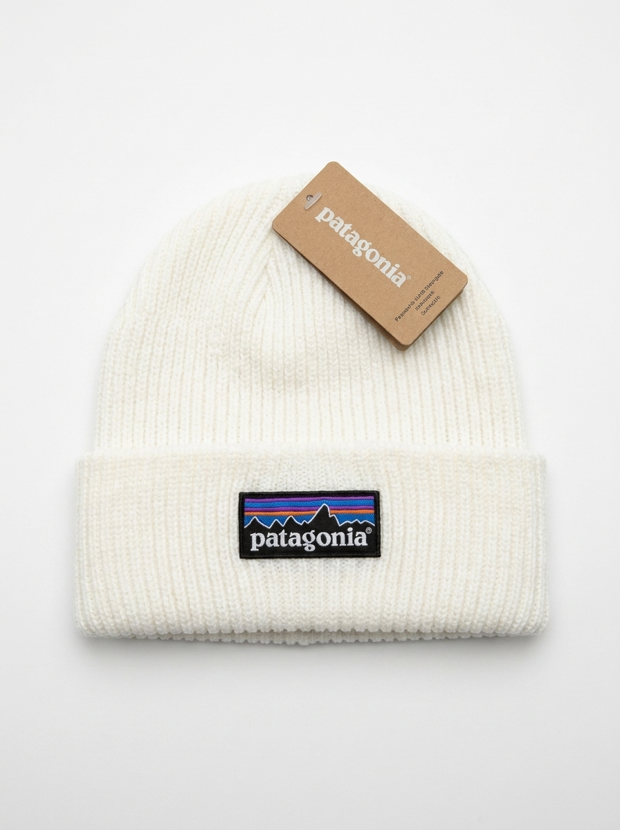 Patagonia Fisherman’s Rolled Beanie Classic White