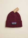 Patagonia Fisherman's Rolled Beanie Dark Burgundy