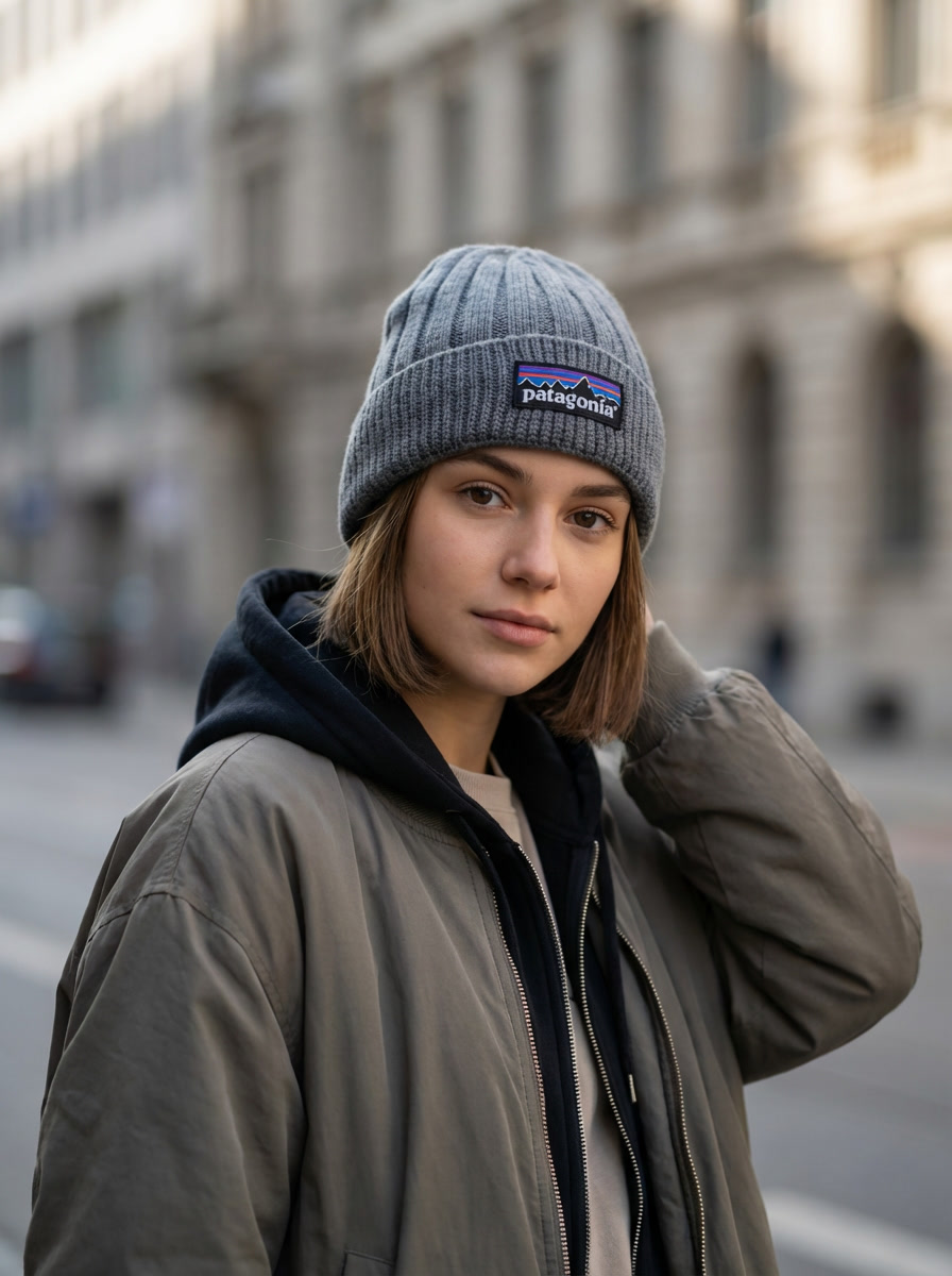 Patagonia Fishermans Rolled Beanie Forge Grey