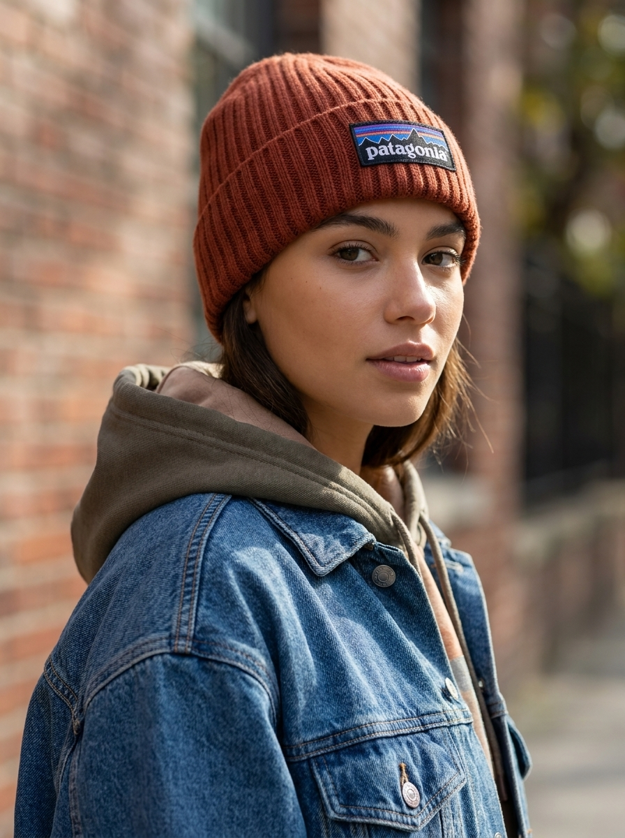 Patagonia Everyday Ribbed Knit Beanie – Rustic Orange