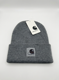 Carhartt Men’s Logo Knit Beanie Heather Grey