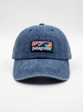 Patagonia Washed Denim Wave Logo Baseball Cap