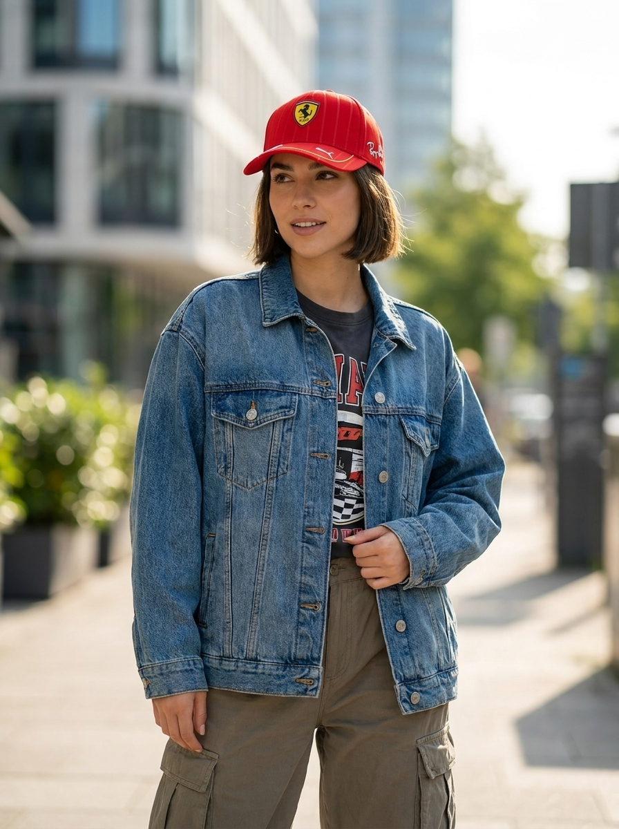 Puma Ferrari Rosso Corsa Formula 1 Graphic Baseball Cap