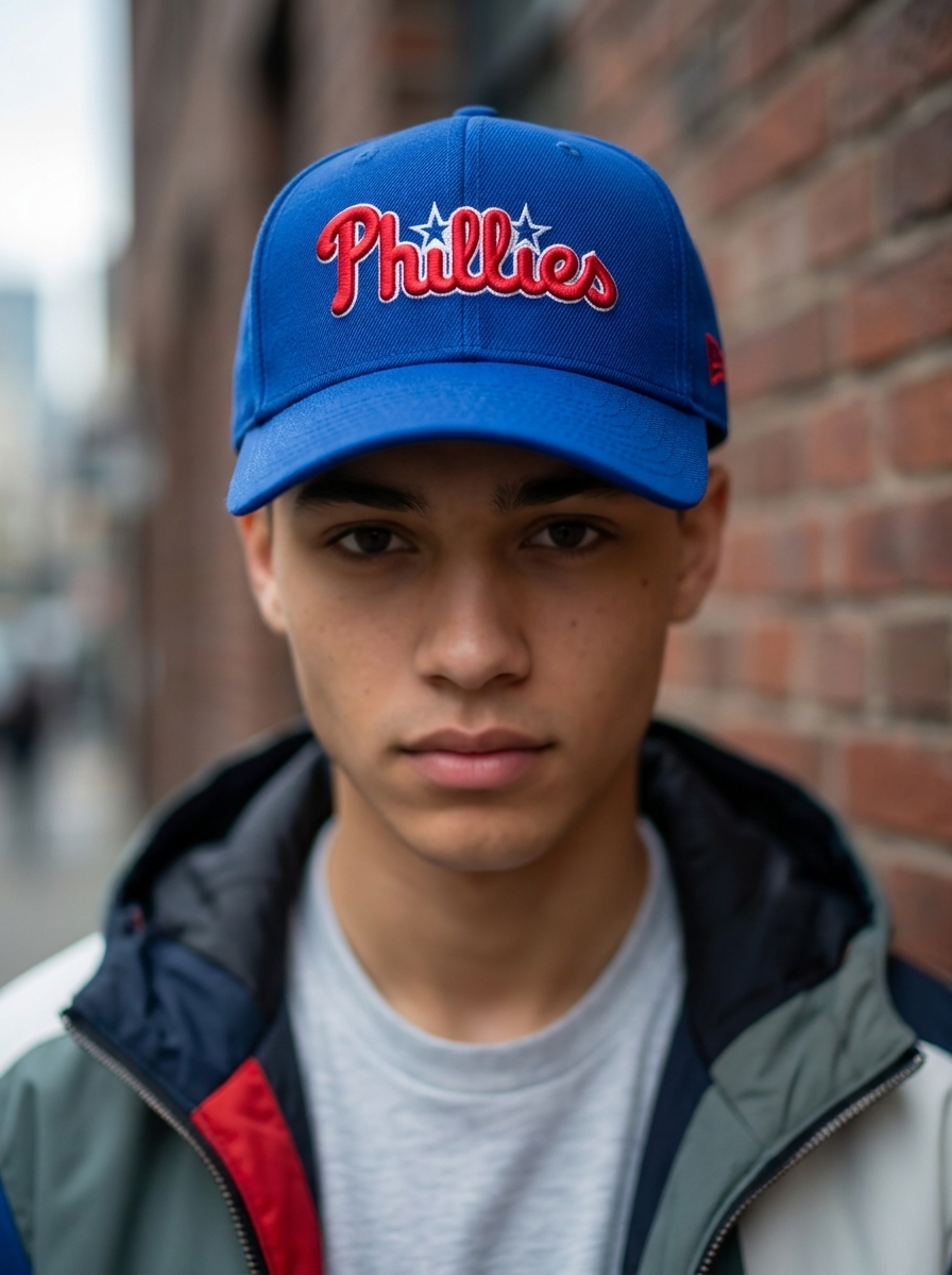 New Era 9FORTY Philadelphia Phillies Blue Adjustable Cap
