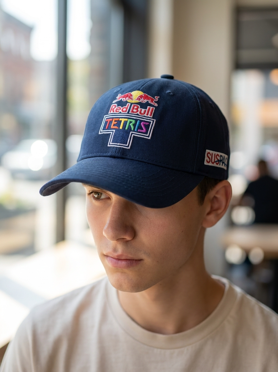 Red Bull Navy Racing Team Tetris Special Edition Baseball Cap