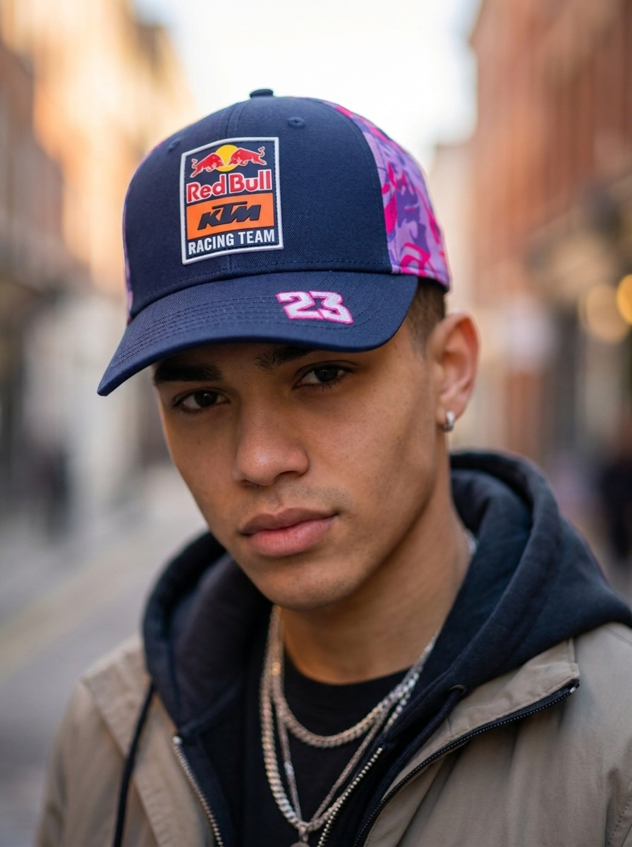 Red Bull KTM Racing Team Navy Graphic Trucker Hat