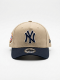 New Era Yankees 9FORTY Beige Curved Brim Baseball Cap