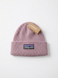Patagonia Mauve Pink Fishermans Rolled Beanie