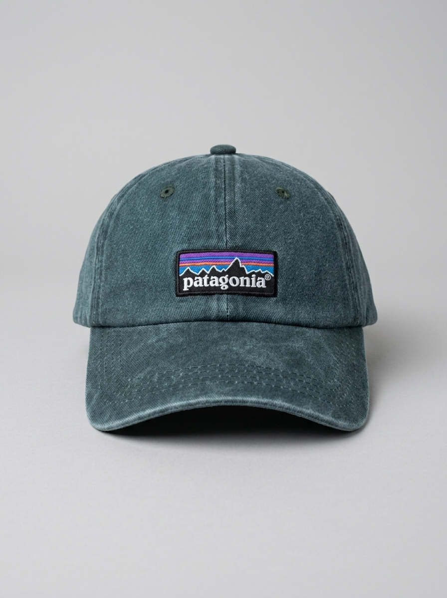 Patagonia P-6 Label Trad Cap Fatigue Green Baseball Cap