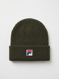 Fila Premium Olive Green Fila Cuffed Knit Beanie