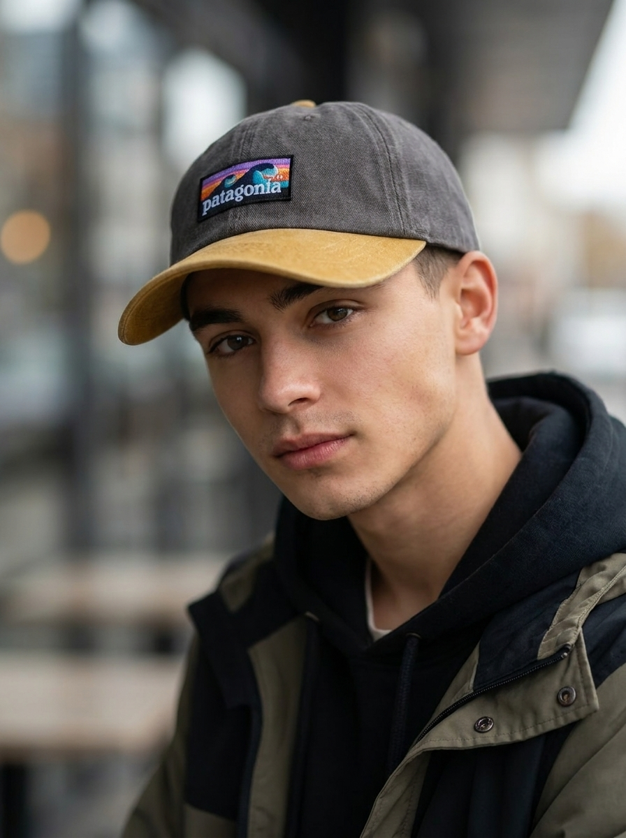 Patagonia Organic Cotton Wave Patch Adventure Baseball Cap