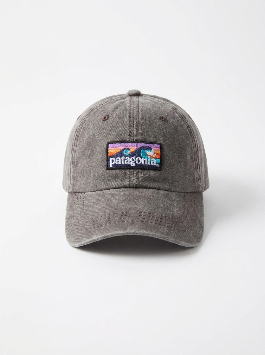 Patagonia Forge Grey Boardshort Logo LoPro Trucker Hat