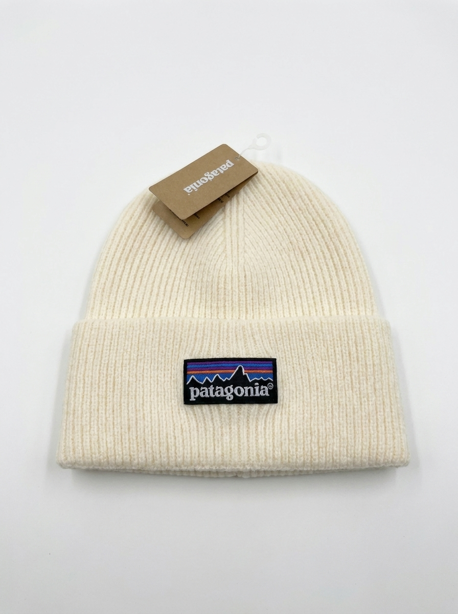 Patagonia Off-White Everyday Ribbed Knit Beanie