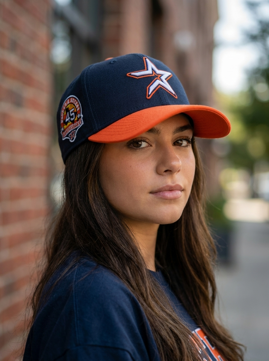 New Era Astros 9FORTY Star Logo Baseball Hat