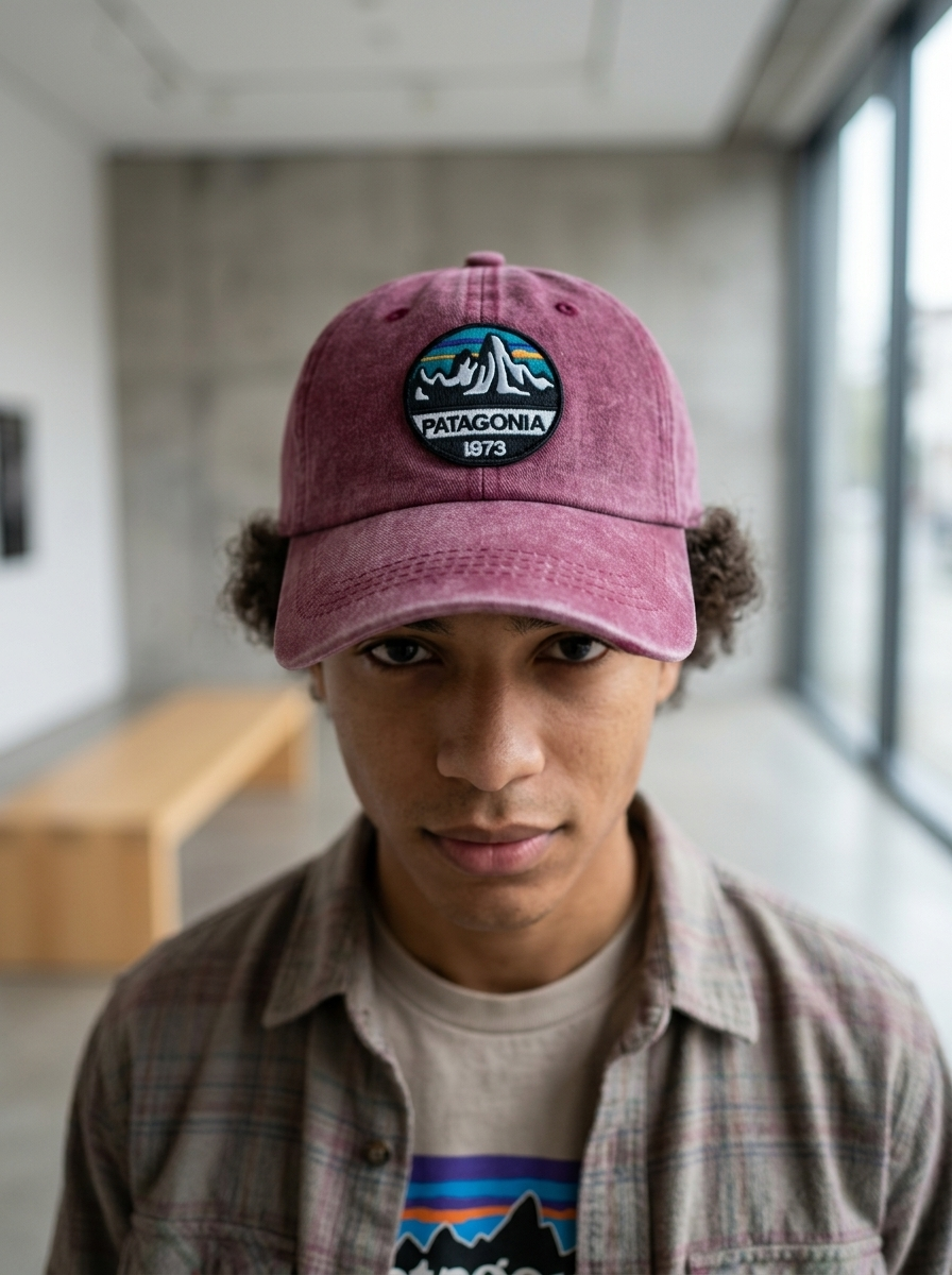 Patagonia 1973 Fitz Roy Patch Washed Baseball Cap