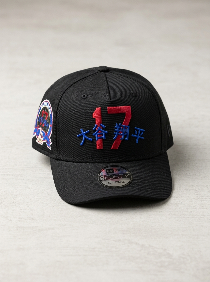 New Era 9FORTY Shohei Ohtani #17 Black Baseball Cap
