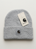 Carhartt Unisex Heather Grey Knit Beanie