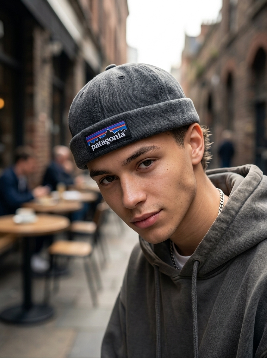 Patagonia Heritage Badge Canvas Docker Cap