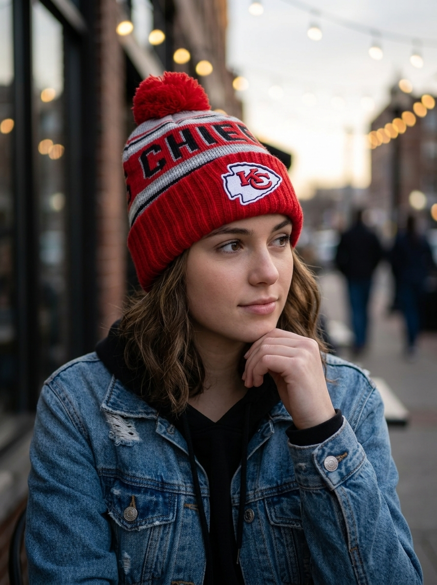 New Era Kansas City Chiefs Red Winter Beanie