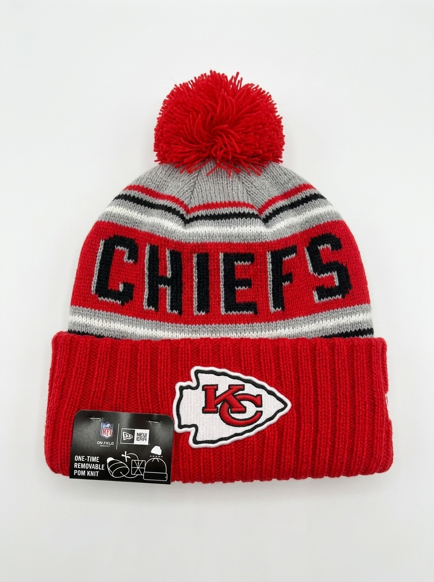 New Era Kansas City Chiefs Red Winter Beanie