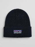 Patagonia Everyday Ribbed Knit Black Beanie
