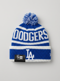 New Era MLB Dodgers Signature Blue Winter Beanie
