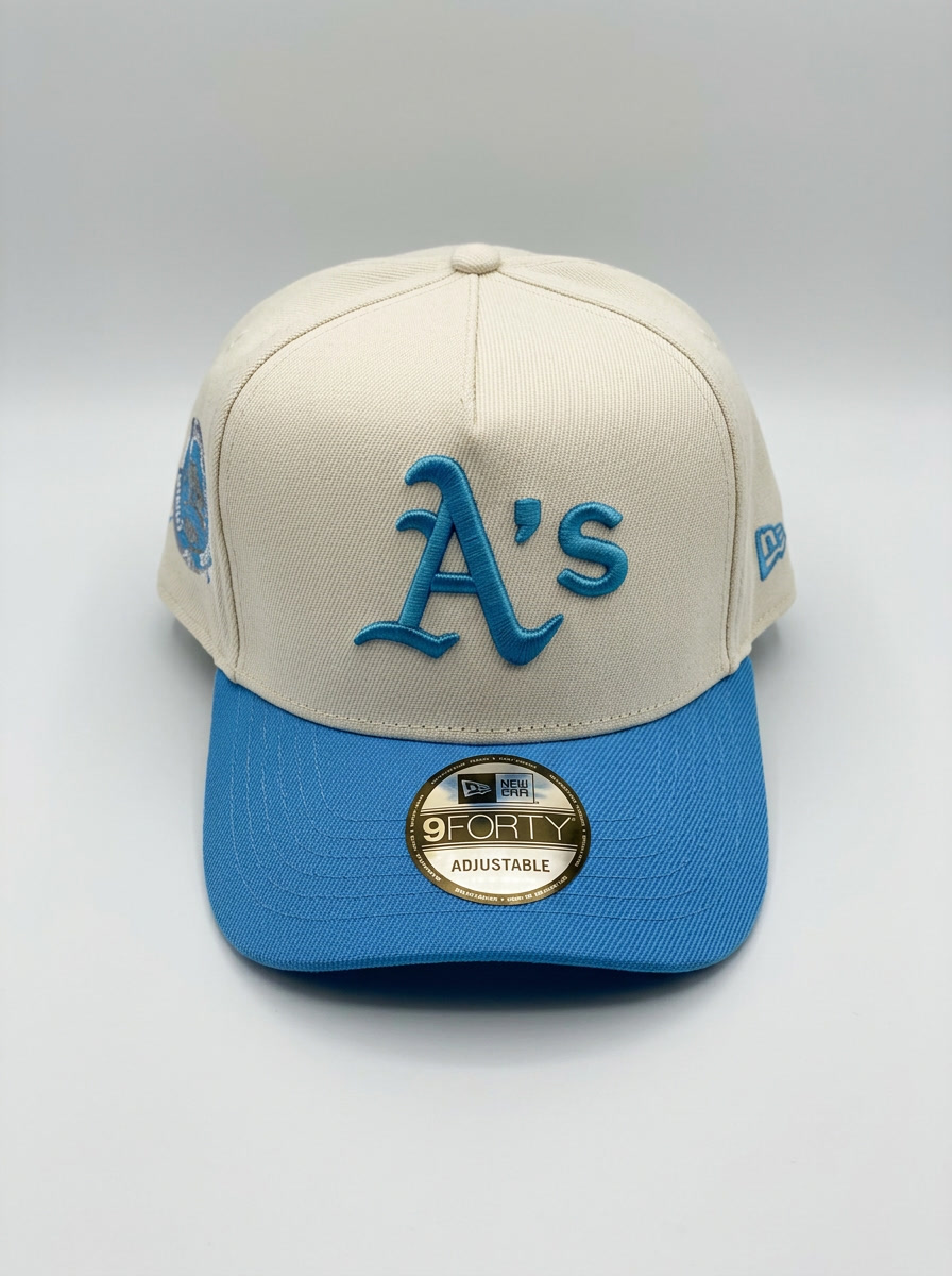 New Era 9FORTY A's Two-Tone Adjustable Baseball Cap