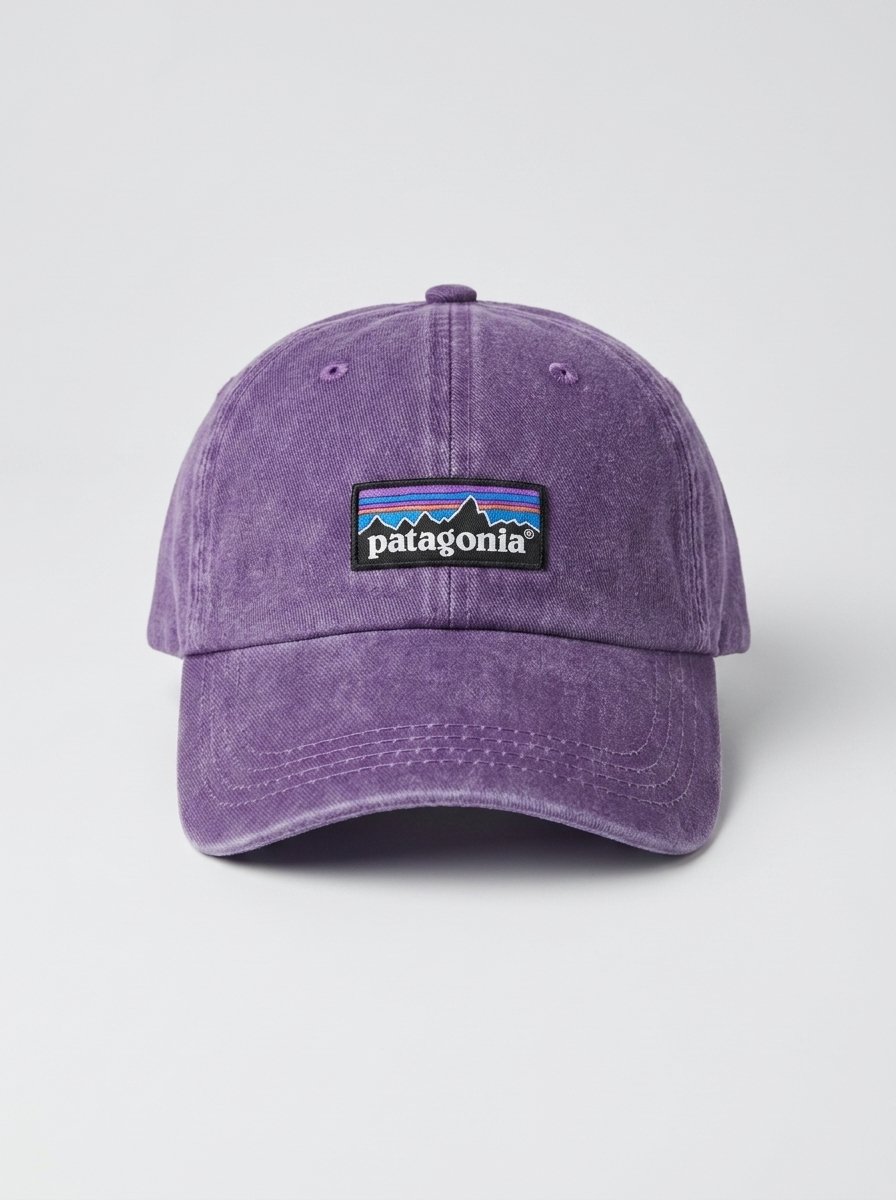 Patagonia P-6 Logo Purple Baseball Adjustable Cap