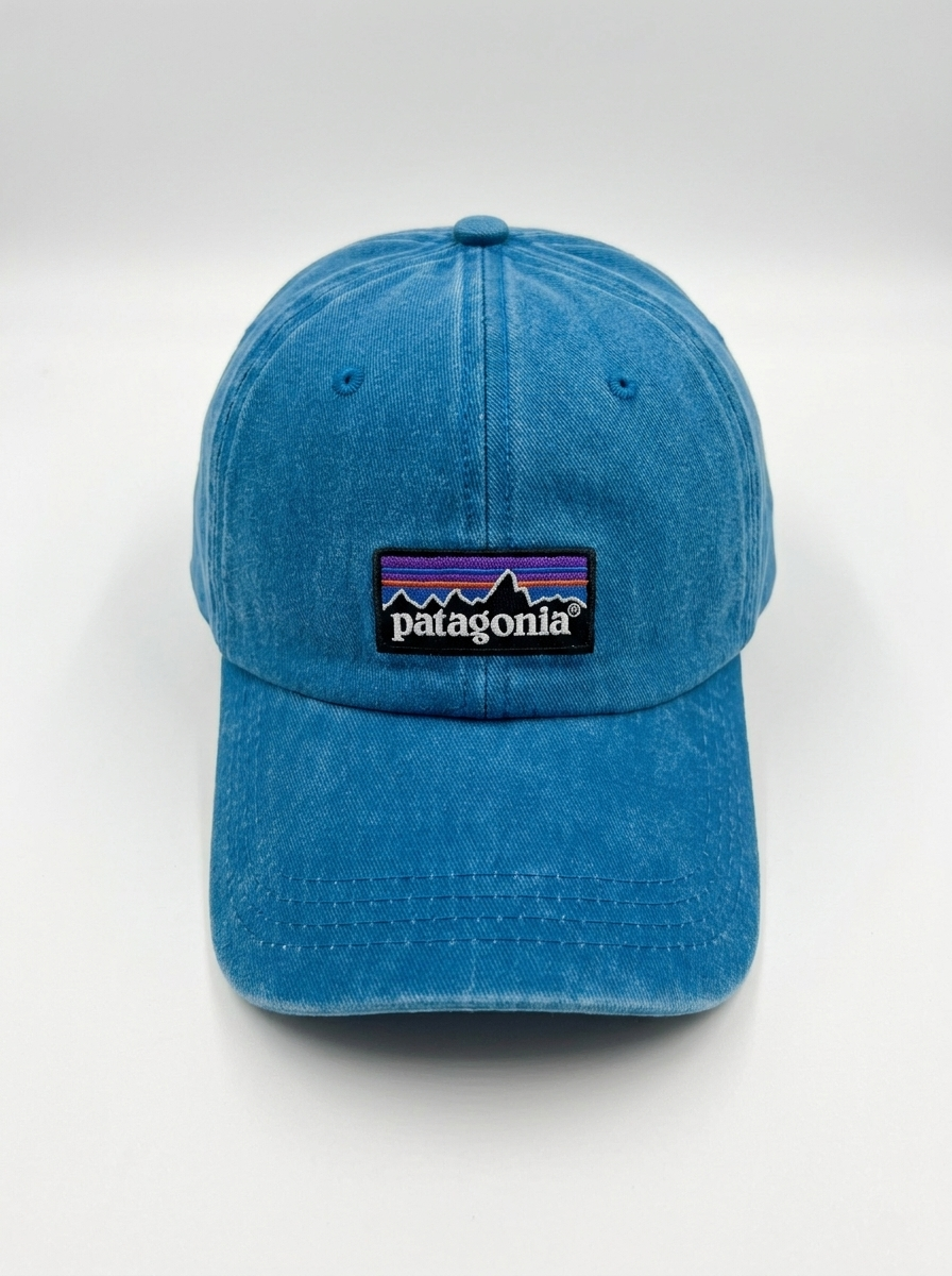 Patagonia Vintage-Wash Blue Baseball Cap