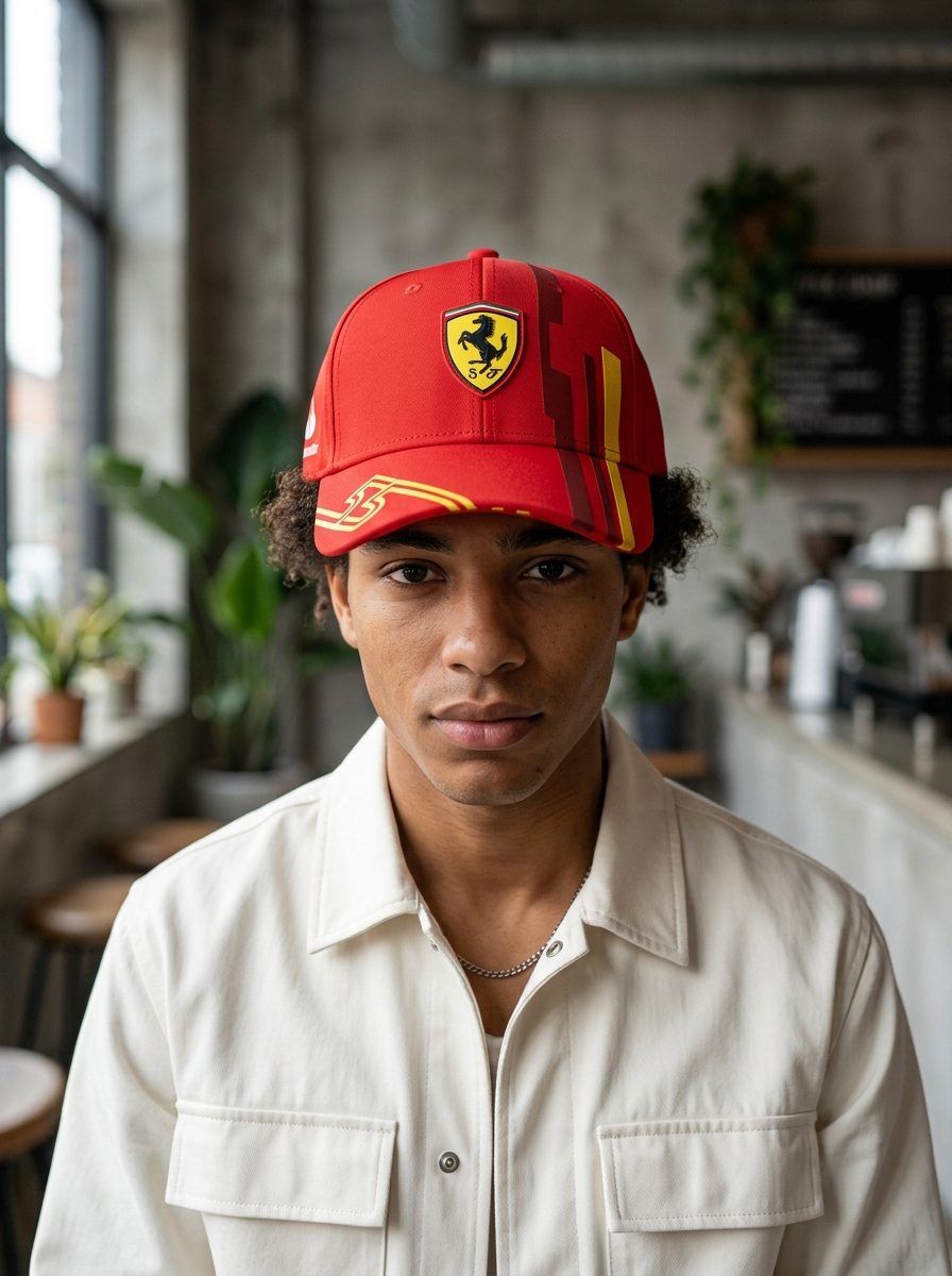 Puma x Ferrari Scuderia Team Wear Red Baseball Cap