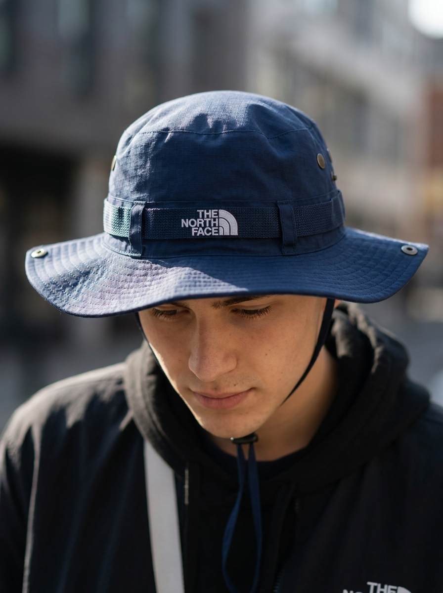 The North Face Wide Brim Adventure Navy Hat