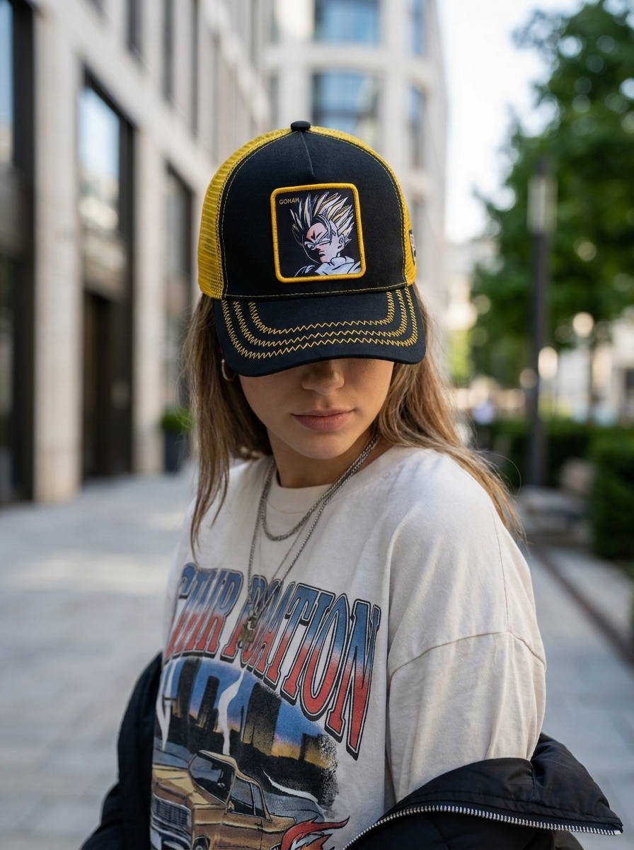 Capslab Goorin Bros x Dragon Ball Z: Gohan Trucker Cap