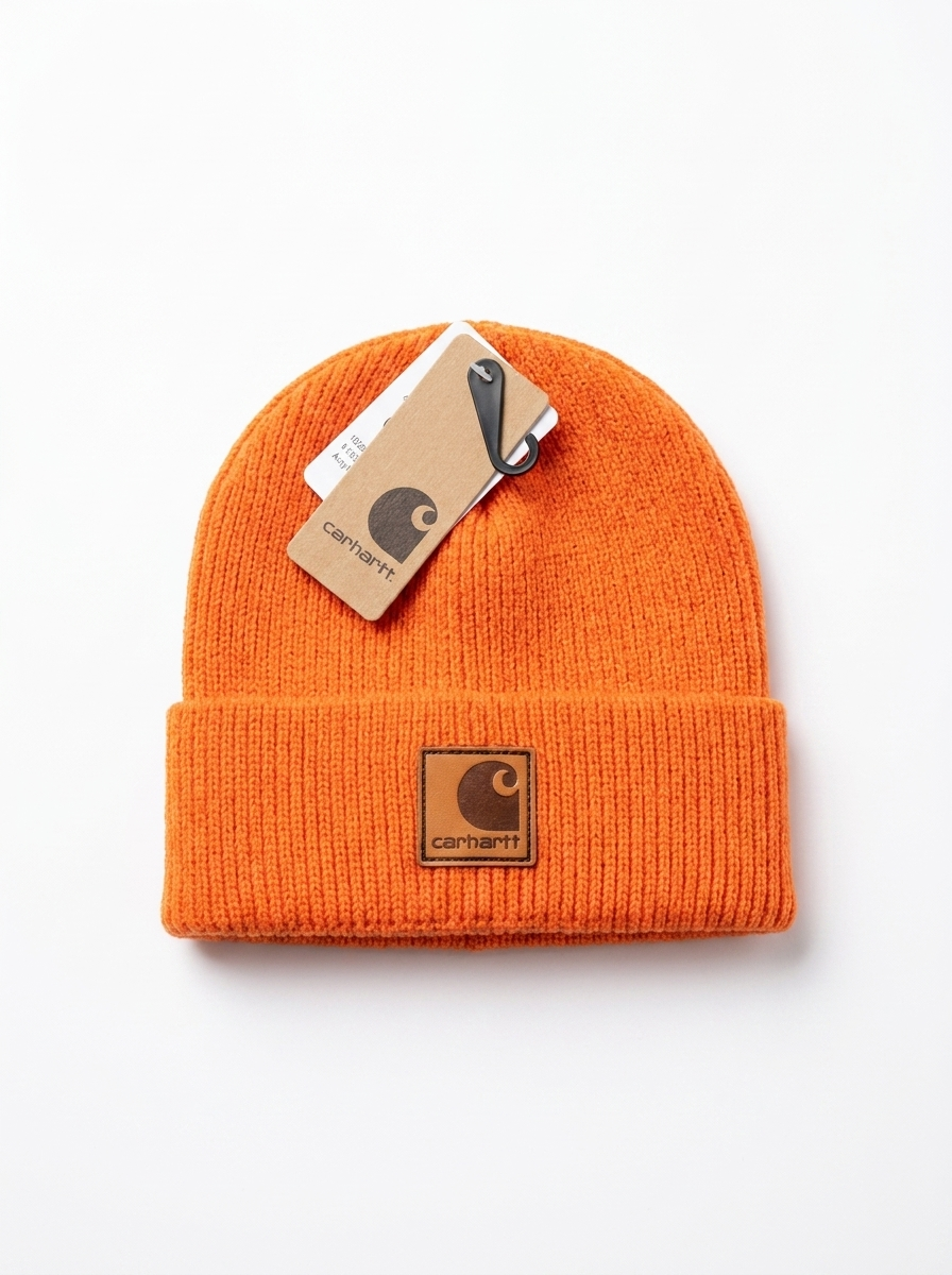 Carhartt WIP Acrylic Watch Bright Orange Beanie