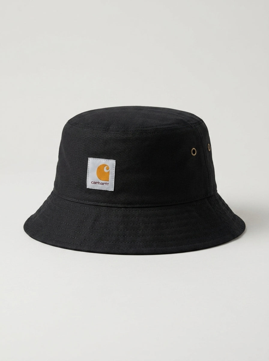 Carhartt Unisex Heritage Canvas Black Bucket Hat