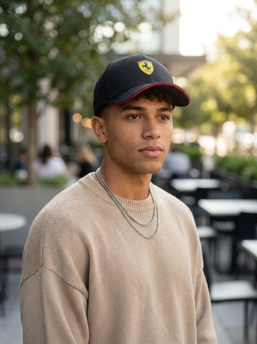 PUMA x Scuderia Ferrari Classic Black Baseball cap